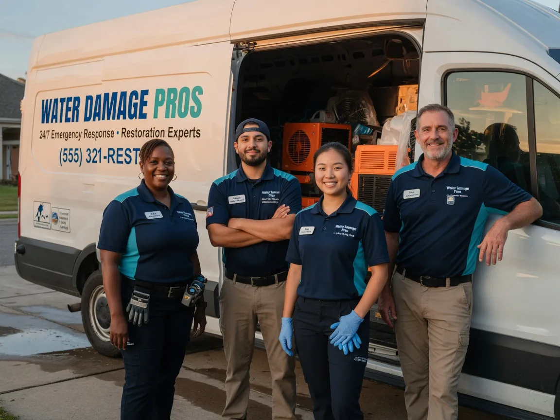 Water Damage Restoration company in Justiceburg, TX